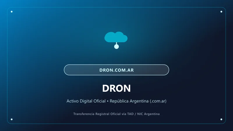 Composición visual de Dron para el portal dron.com.ar